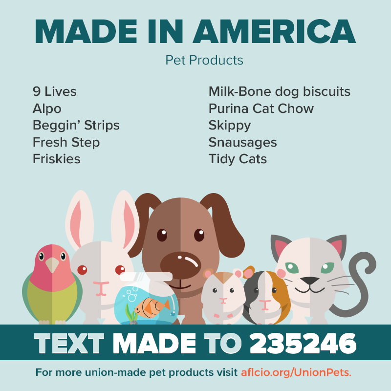 Union Made in America Pet Products